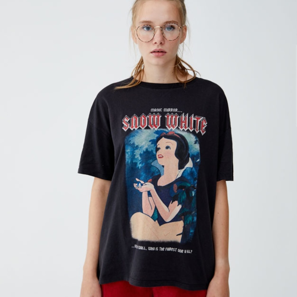DISNEY SNOW WHITE PRINCESS CARTOON T-SHIRT